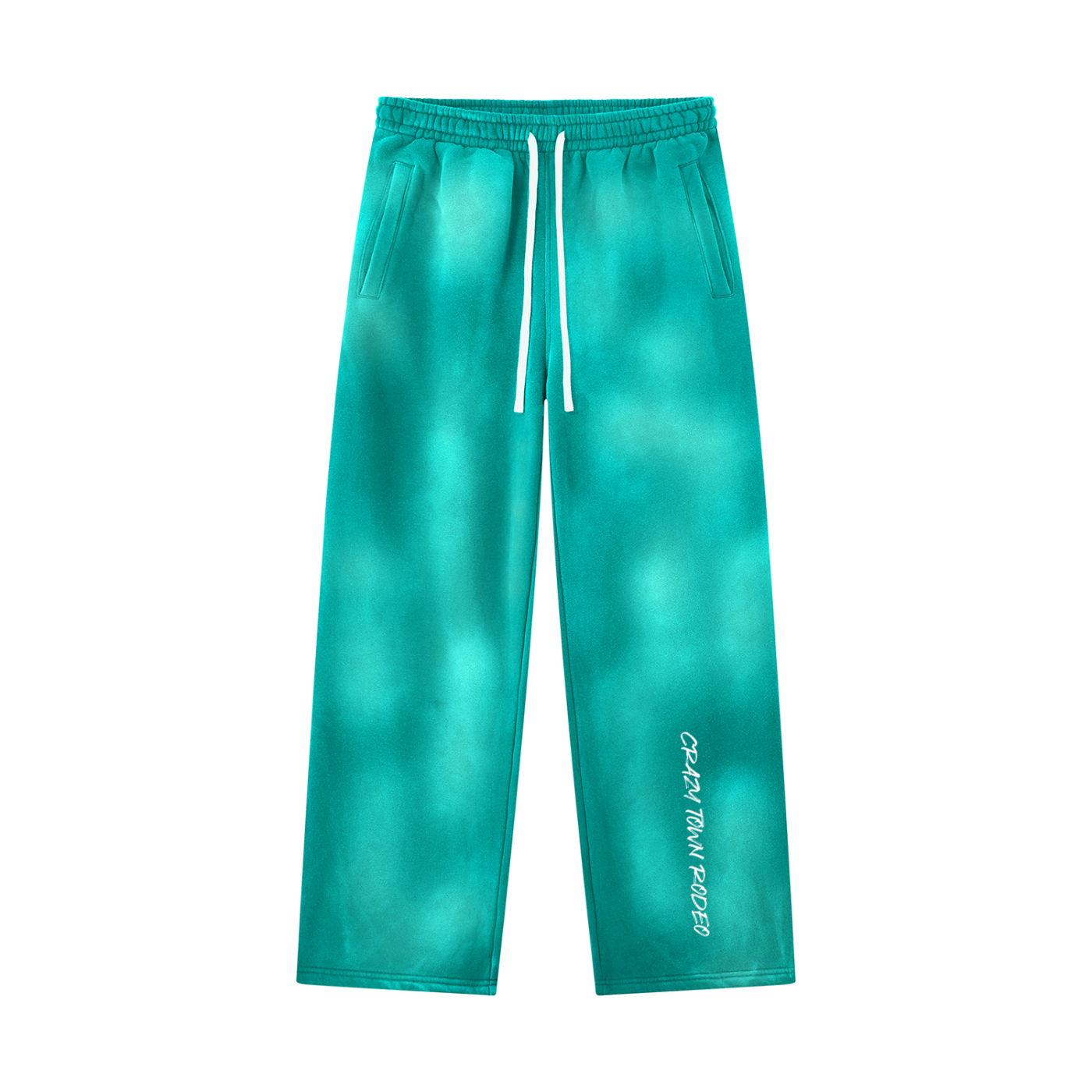 Sunfade Wide Leg Fleece Sweatpants Unisex Adult