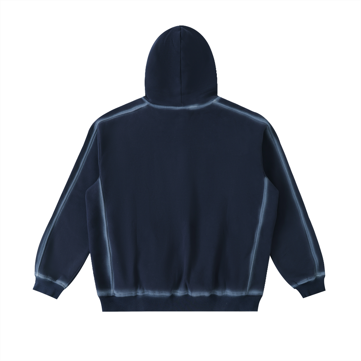 Sunfaded Edge Fleece Hoodie Adult Unisex