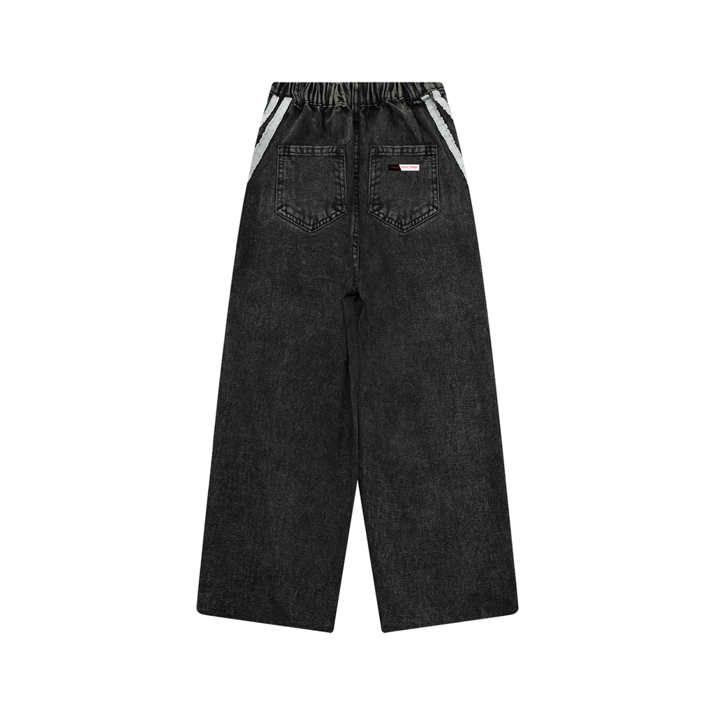 Kid’s Vintage Wash Side Stripe Jeans