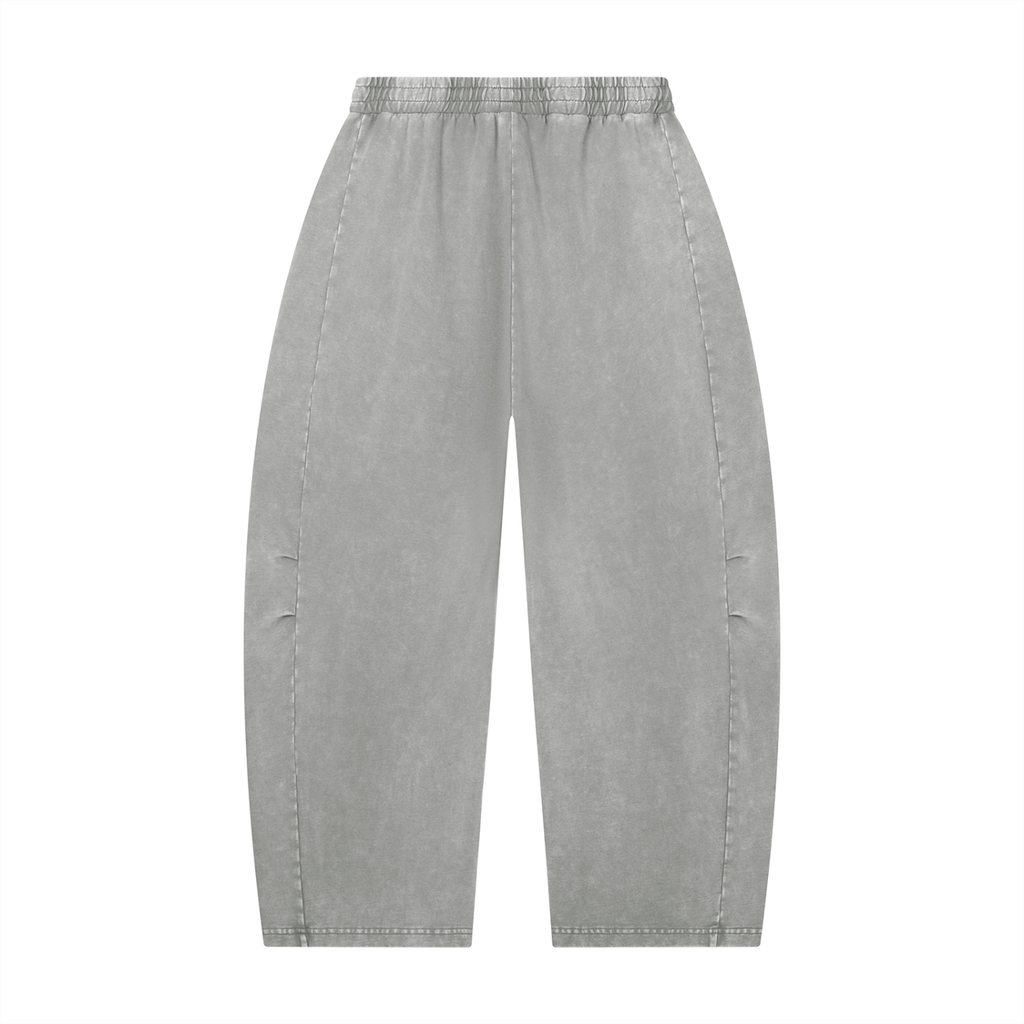 Mineral Wash Barrel Leg Pants Adult