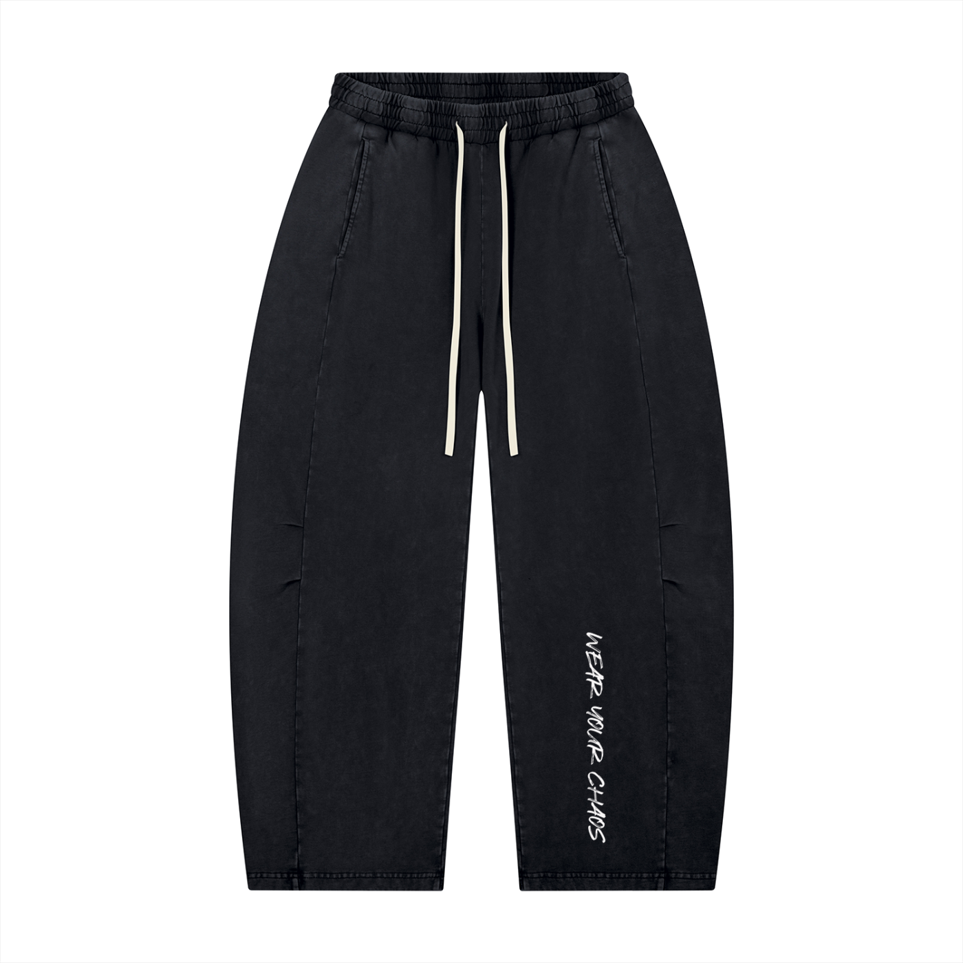 Mineral Wash Barrel Leg Pants Adult