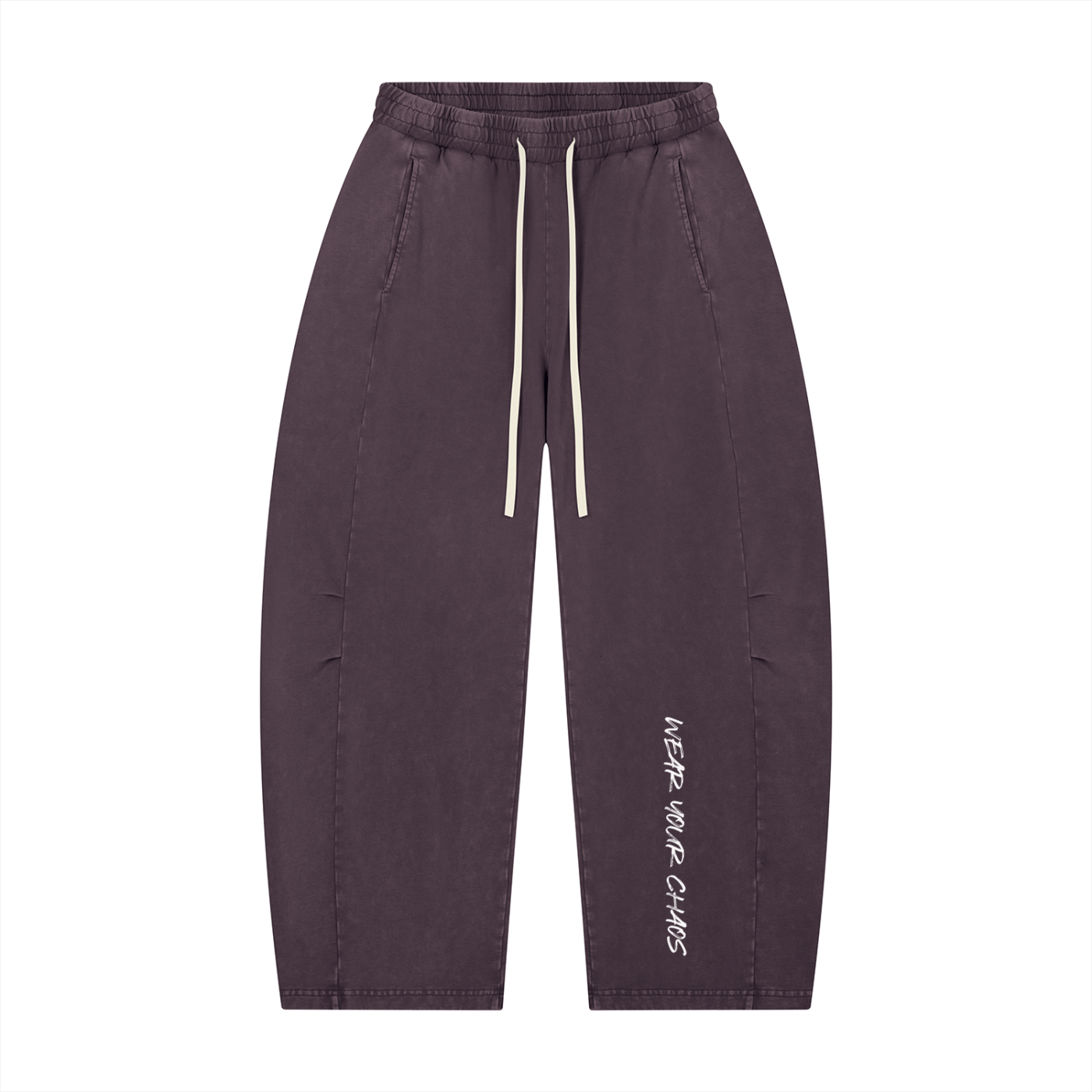 Mineral Wash Barrel Leg Pants Adult