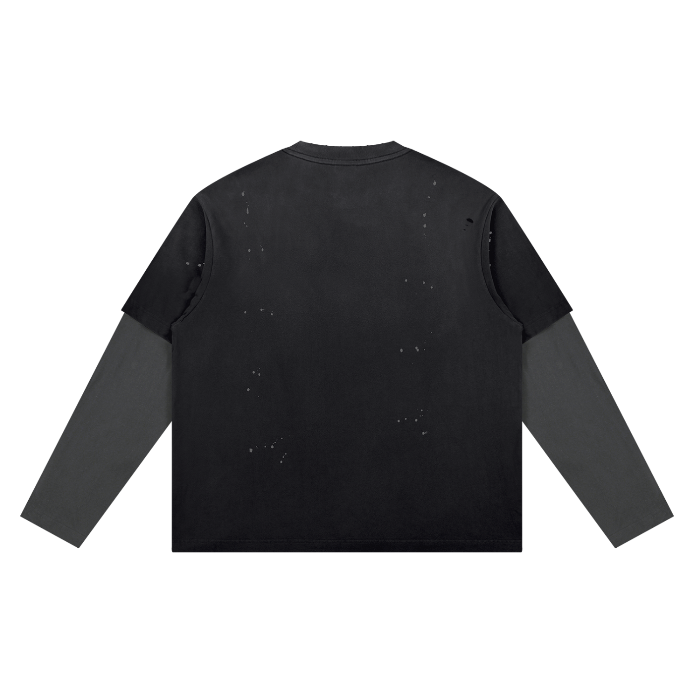 Vintage Wash Distressed Layer T-Shirt Adult Unisex