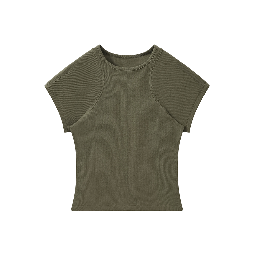Women’s Slim Fit Paneling T-Shirt