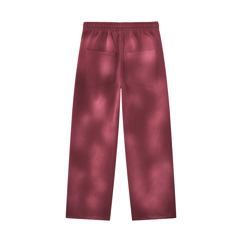 Sunfade Wide Leg Fleece Sweatpants Unisex Adult