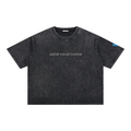 Wear Your Chaos Mineral Wash Boxy Cotton T-Shirt