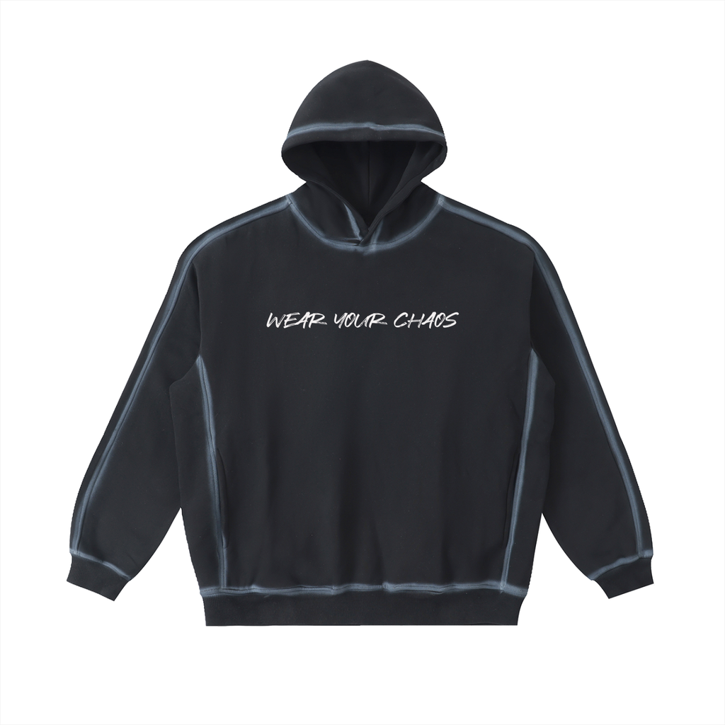 Sunfaded Edge Fleece Hoodie Adult Unisex