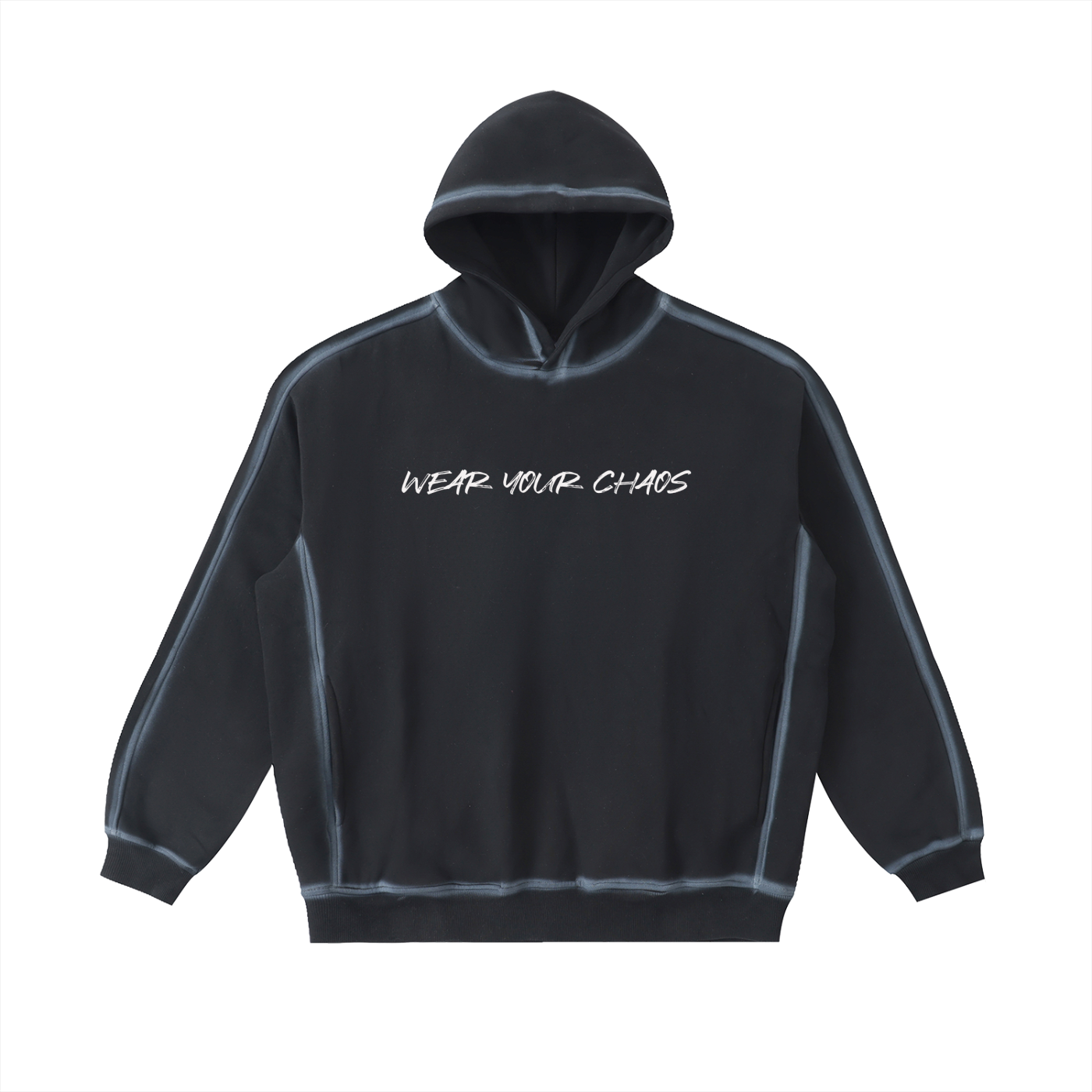 Sunfaded Edge Fleece Hoodie Adult Unisex
