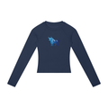 Wear Your Chaos, Chaos Bull Women’s Slim Raglan Long Sleeve T-Shirt