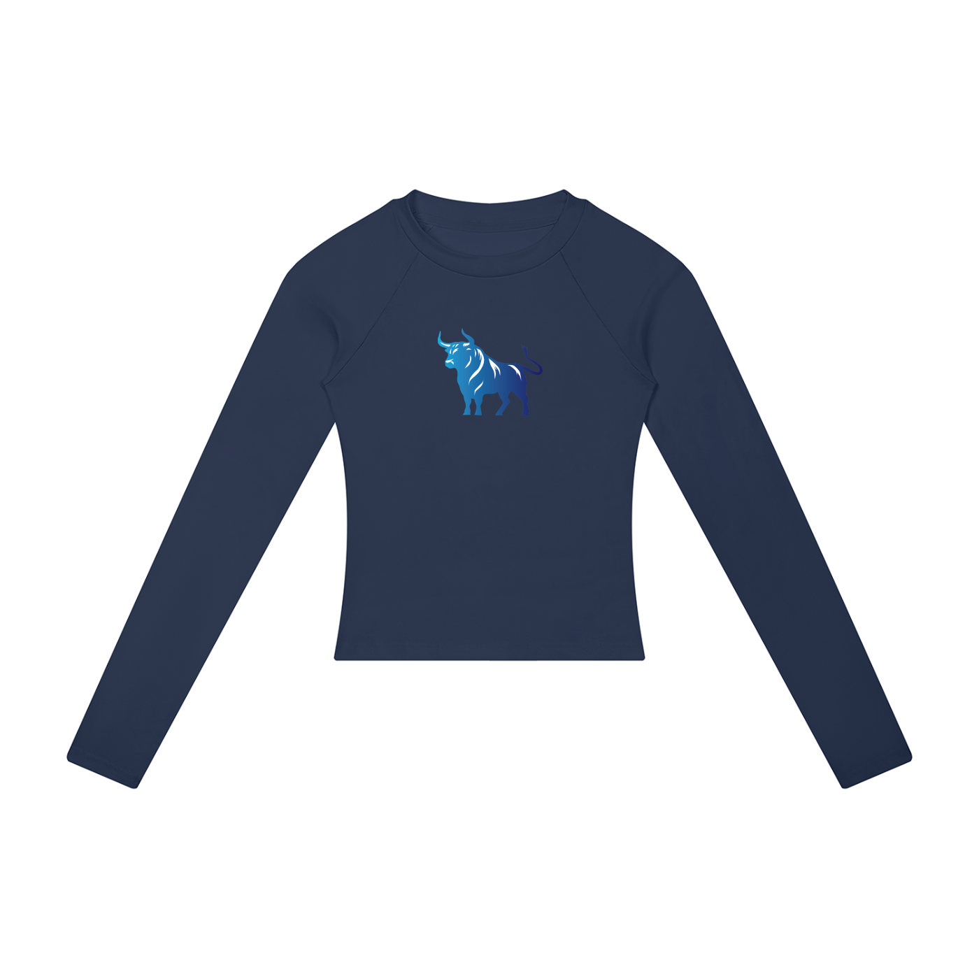 Wear Your Chaos, Chaos Bull Women’s Slim Raglan Long Sleeve T-Shirt