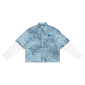Chaos Bull Vintage Wash Plaid Short Sleeve Shirt Adult