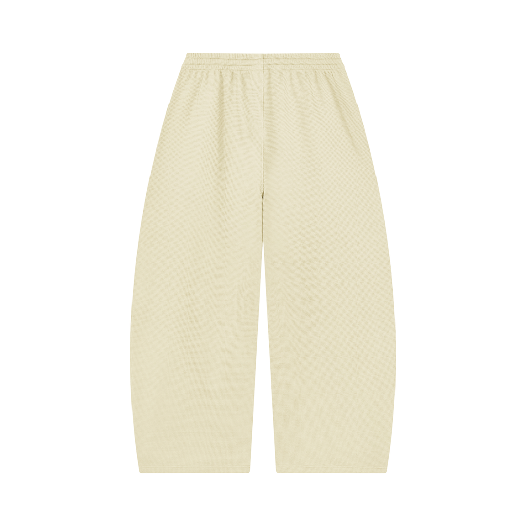 Waffle Barrel Leg Pants Unisex Adult