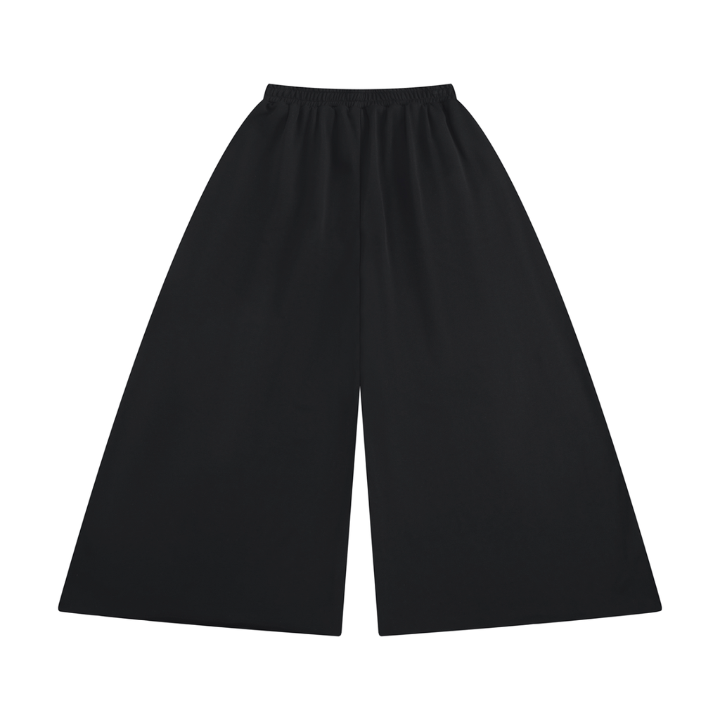 Women's Raw Edge Wide Leg Sweatpants