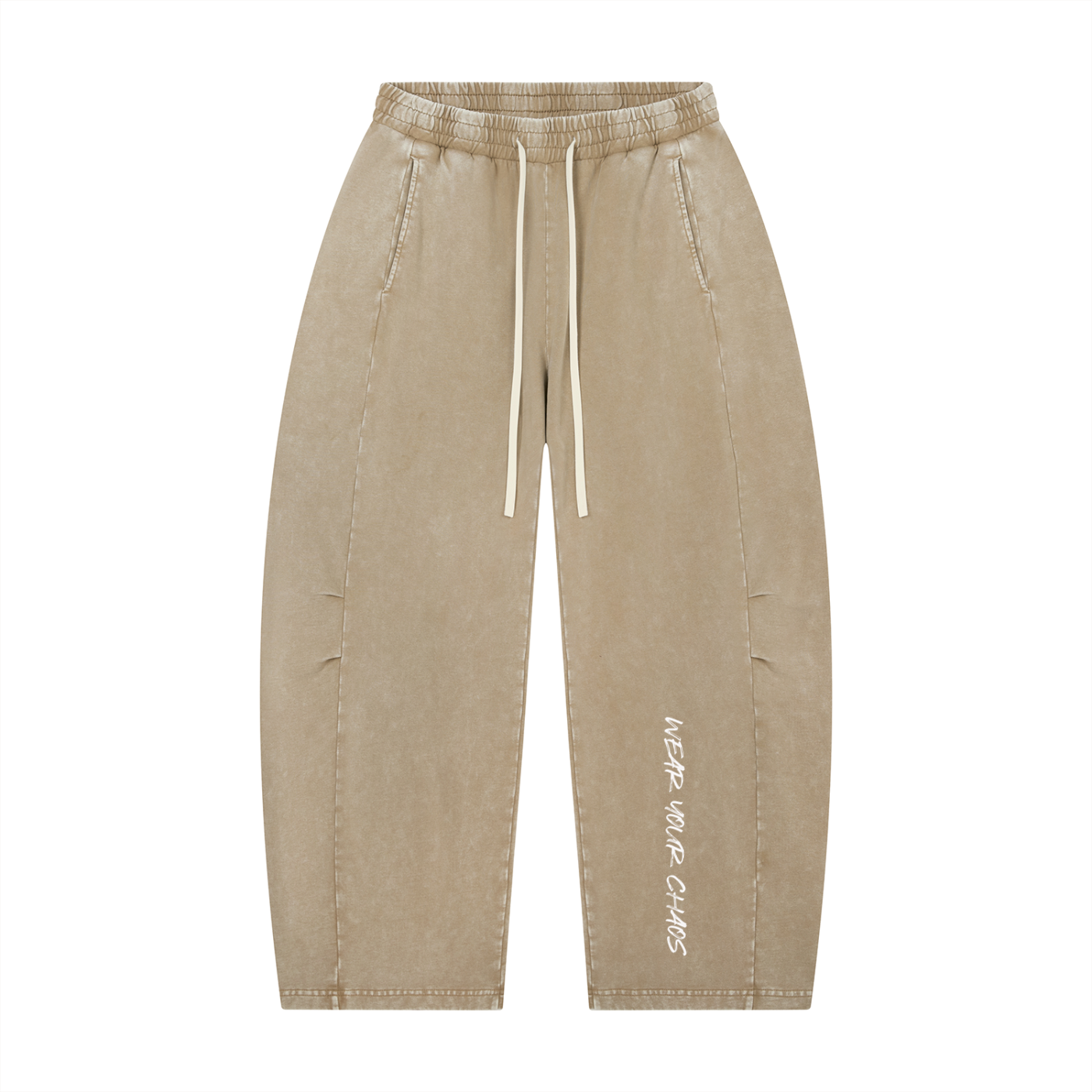 Mineral Wash Barrel Leg Pants Adult