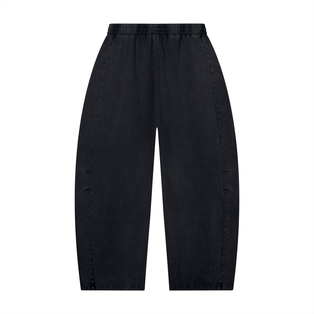 Mineral Wash Barrel Leg Pants Adult