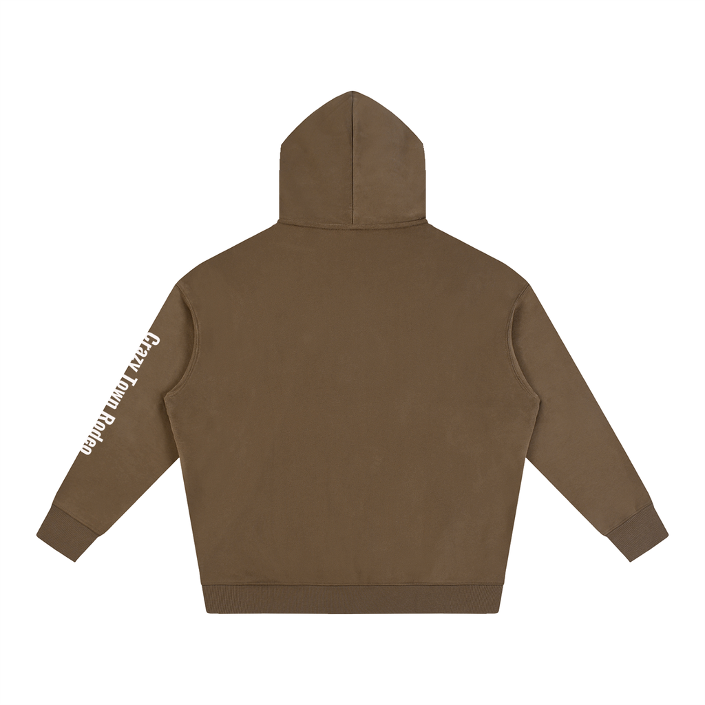 Angry Bear Oversize Fleeced Hoodie