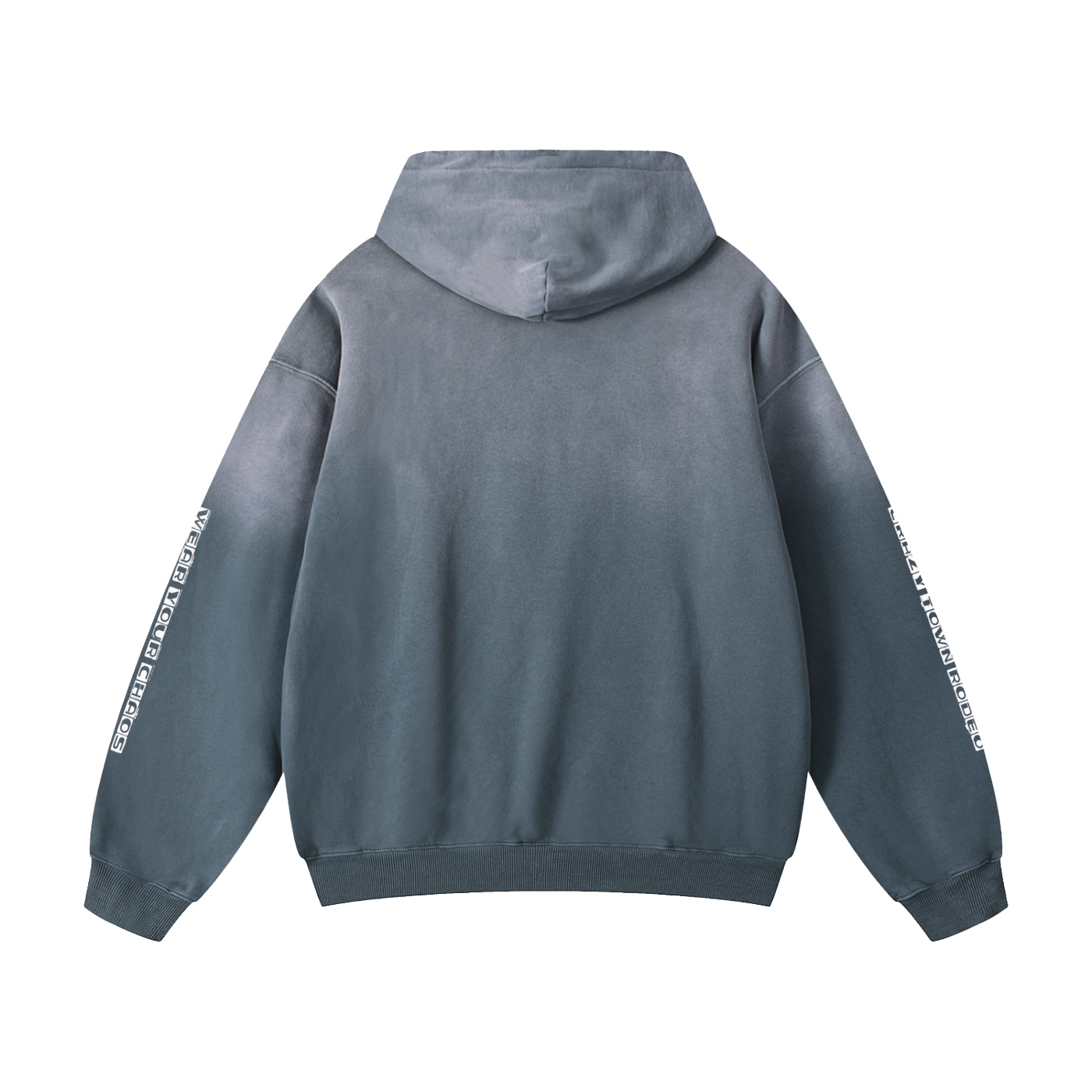 Wear Your Chaos Heavyweight Sunfade Oversized Hoodie Adult