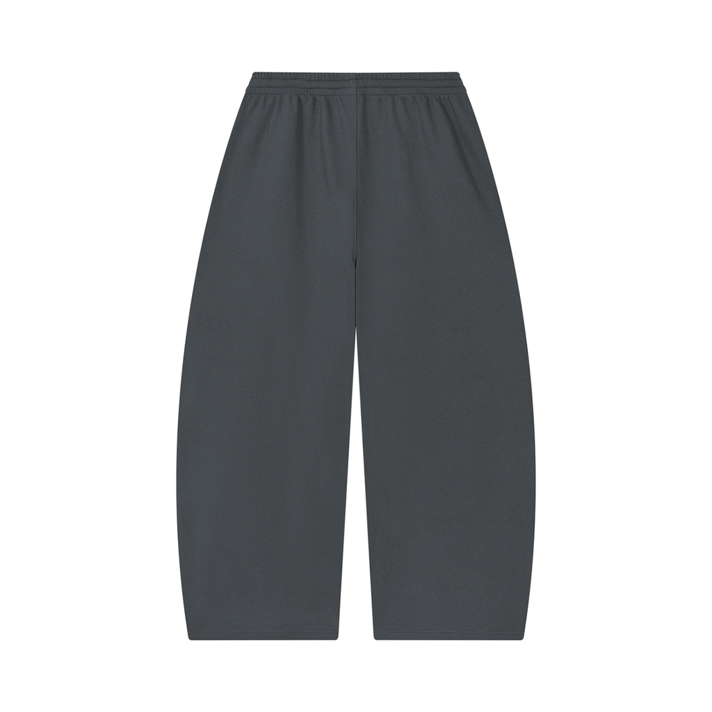 Waffle Barrel Leg Pants Unisex Adult