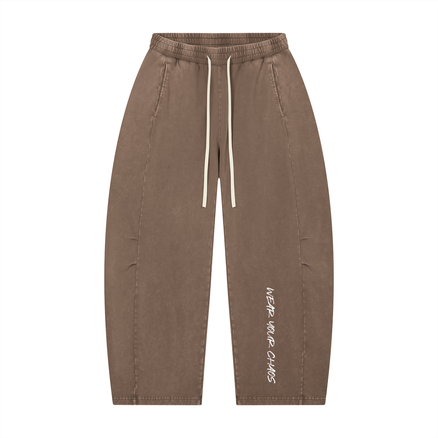 Mineral Wash Barrel Leg Pants Adult