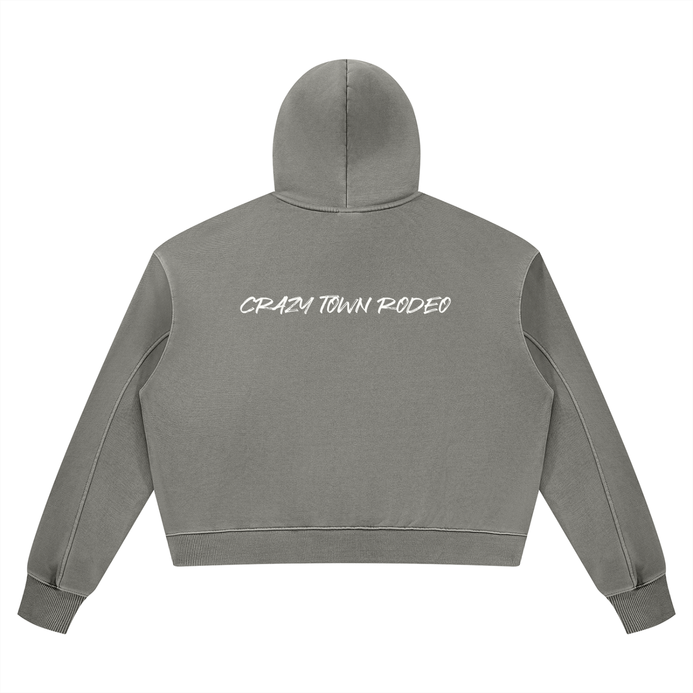 Women’s Vintage Wash Heavyweight Crop Style Hoodie