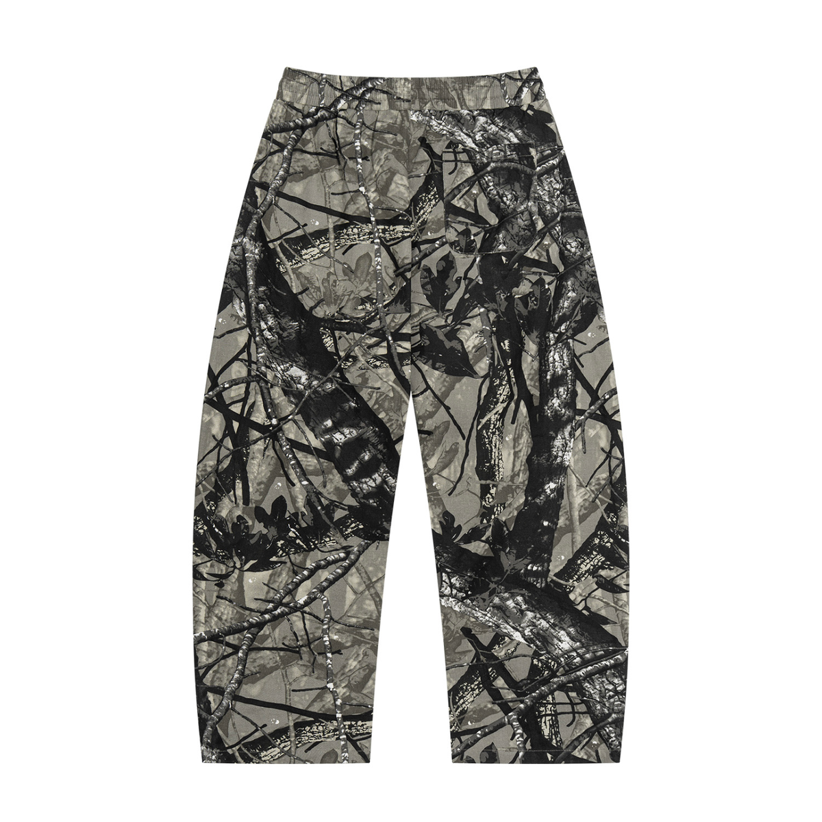 Tree Camo Barrel Leg Pants Adult Unisex