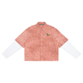Chaos Bull Vintage Wash Plaid Short Sleeve Shirt Adult