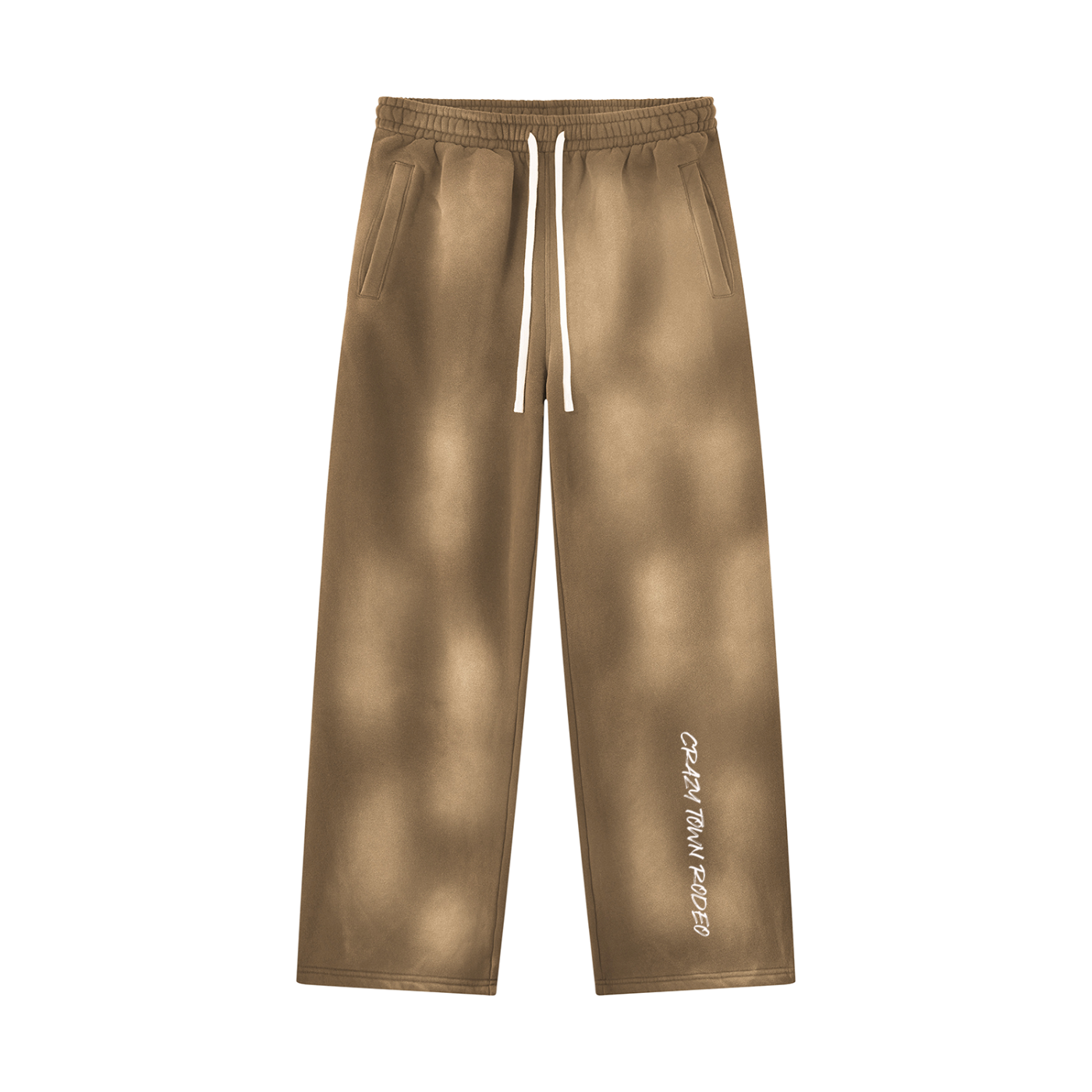 Sunfade Wide Leg Fleece Sweatpants Unisex Adult