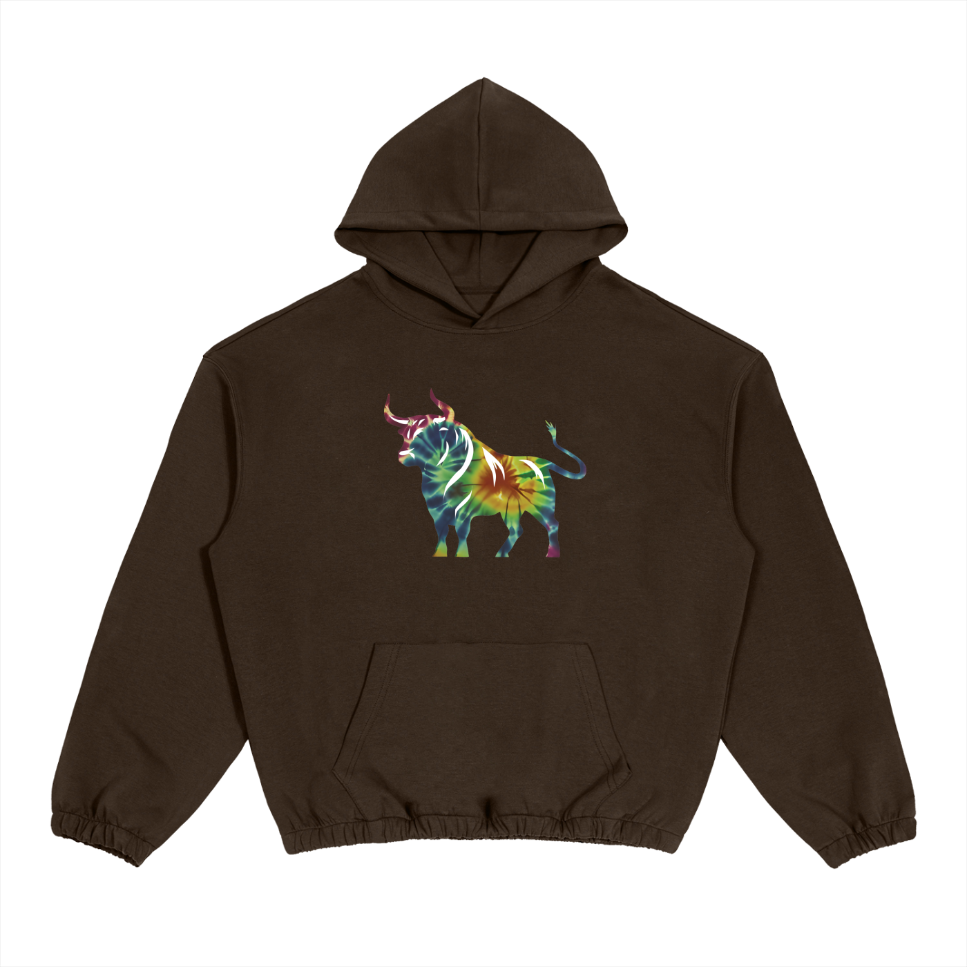 Boxy Cinched Hem Hoodie Adult