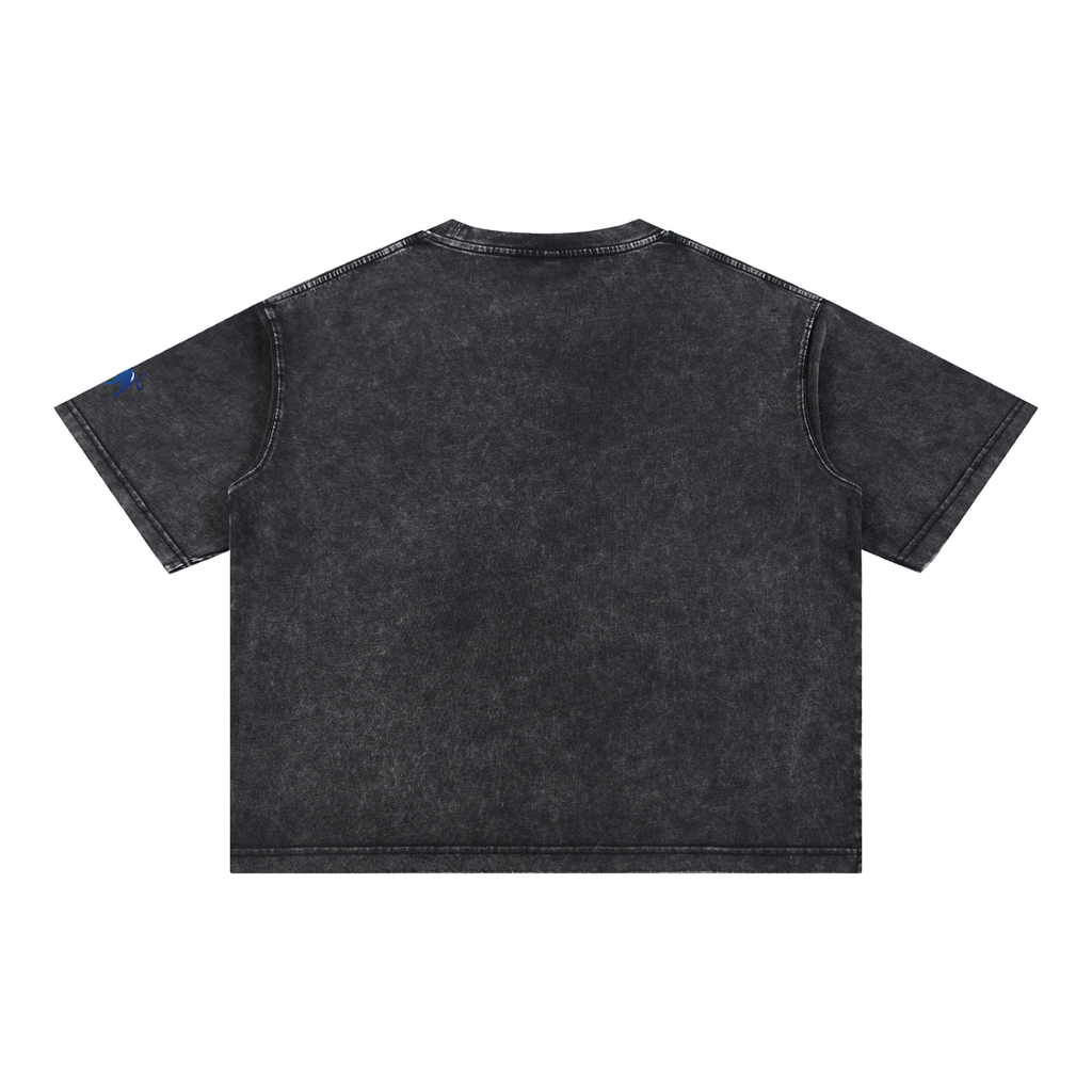 Wear Your Chaos Mineral Wash Boxy Cotton T-Shirt