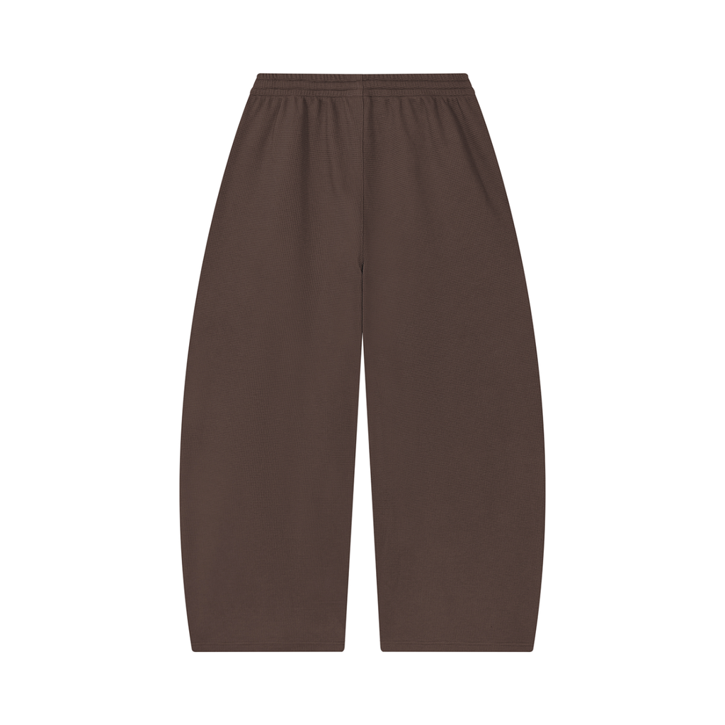 Waffle Barrel Leg Pants Unisex Adult