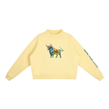 Wear Your Chaos Mock-Neck Crew Sweatshirt Women's