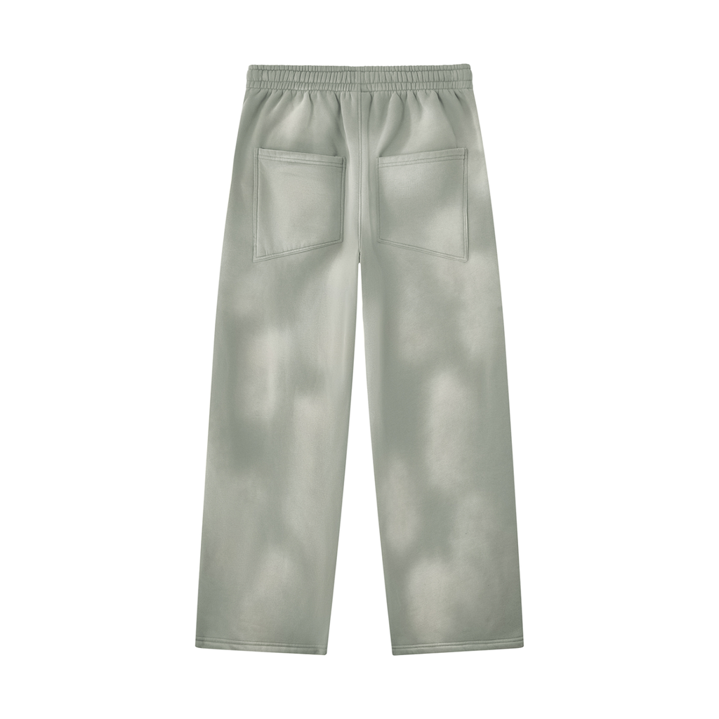 Sunfade Wide Leg Fleece Sweatpants Unisex Adult
