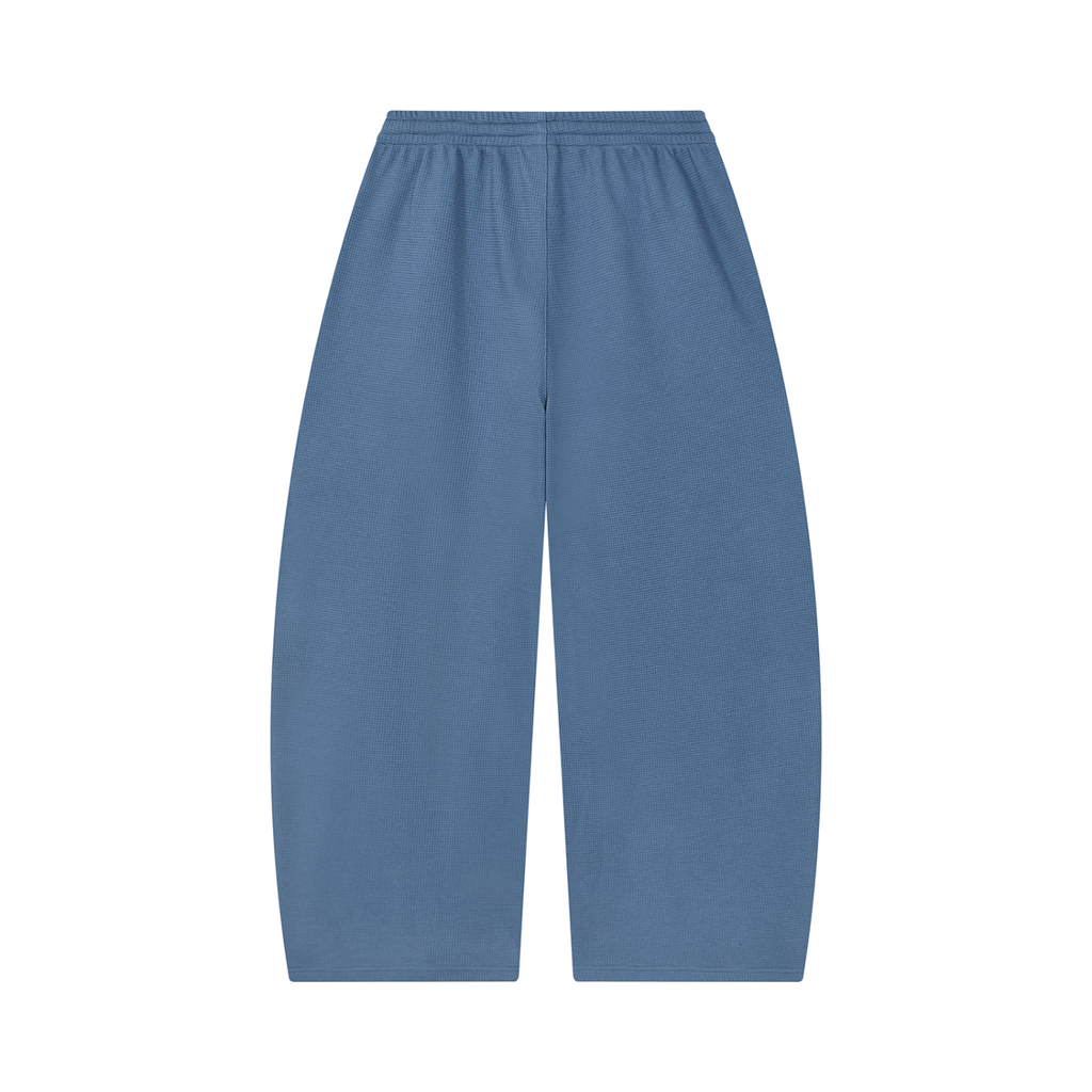 Waffle Barrel Leg Pants Unisex Adult
