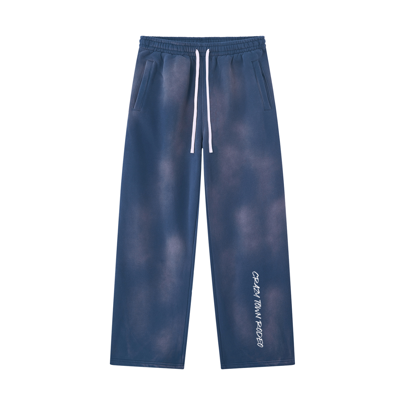 Sunfade Wide Leg Fleece Sweatpants Unisex Adult
