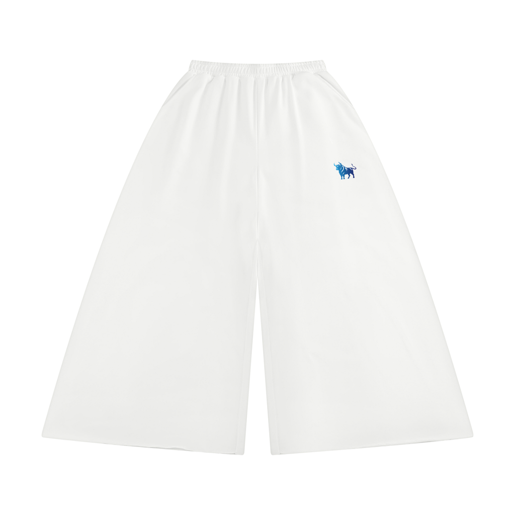 Women's Raw Edge Wide Leg Sweatpants