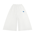Women's Raw Edge Wide Leg Sweatpants