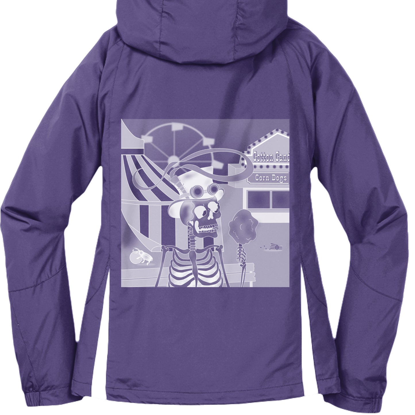 Purple/ White - BACK
