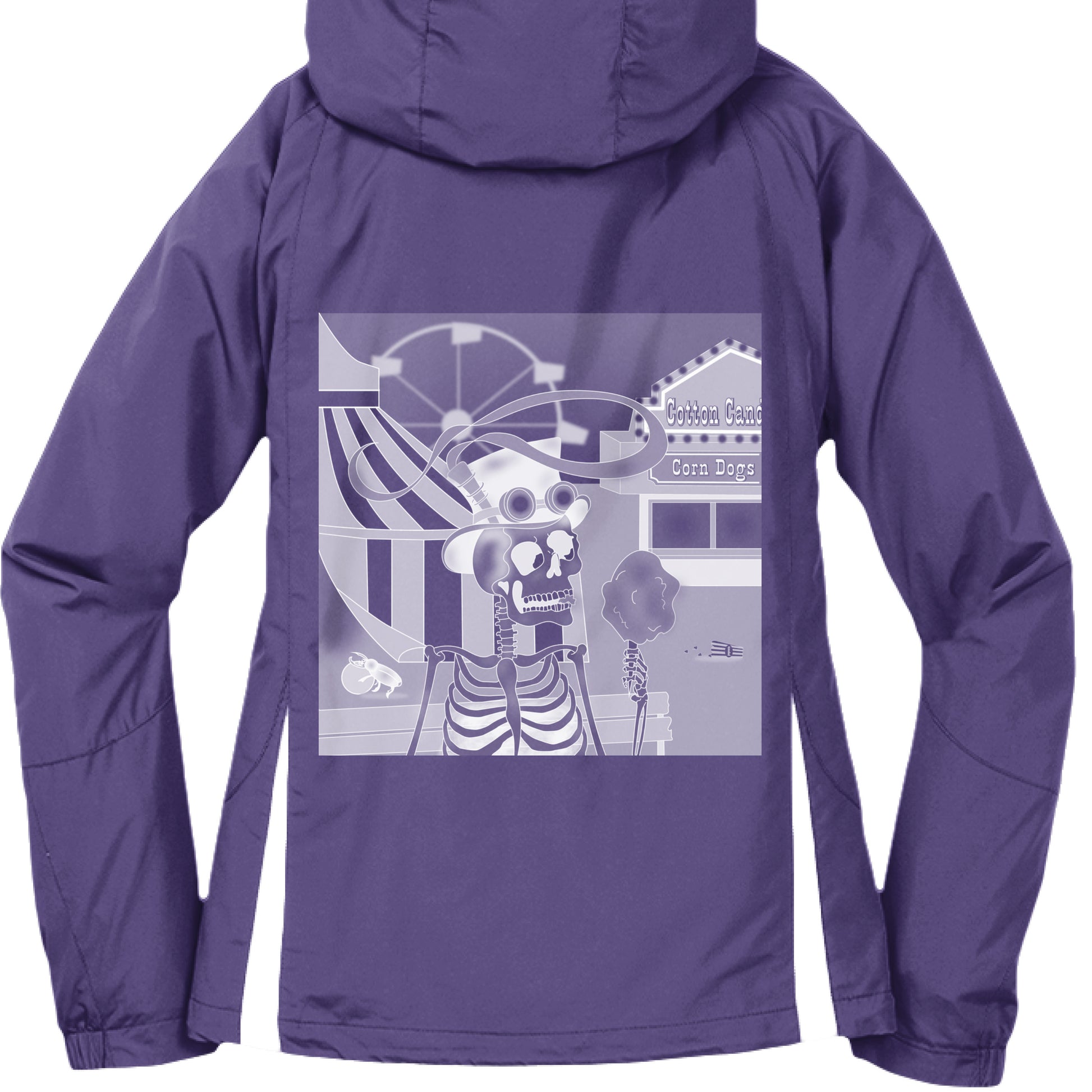 Purple/ White - BACK