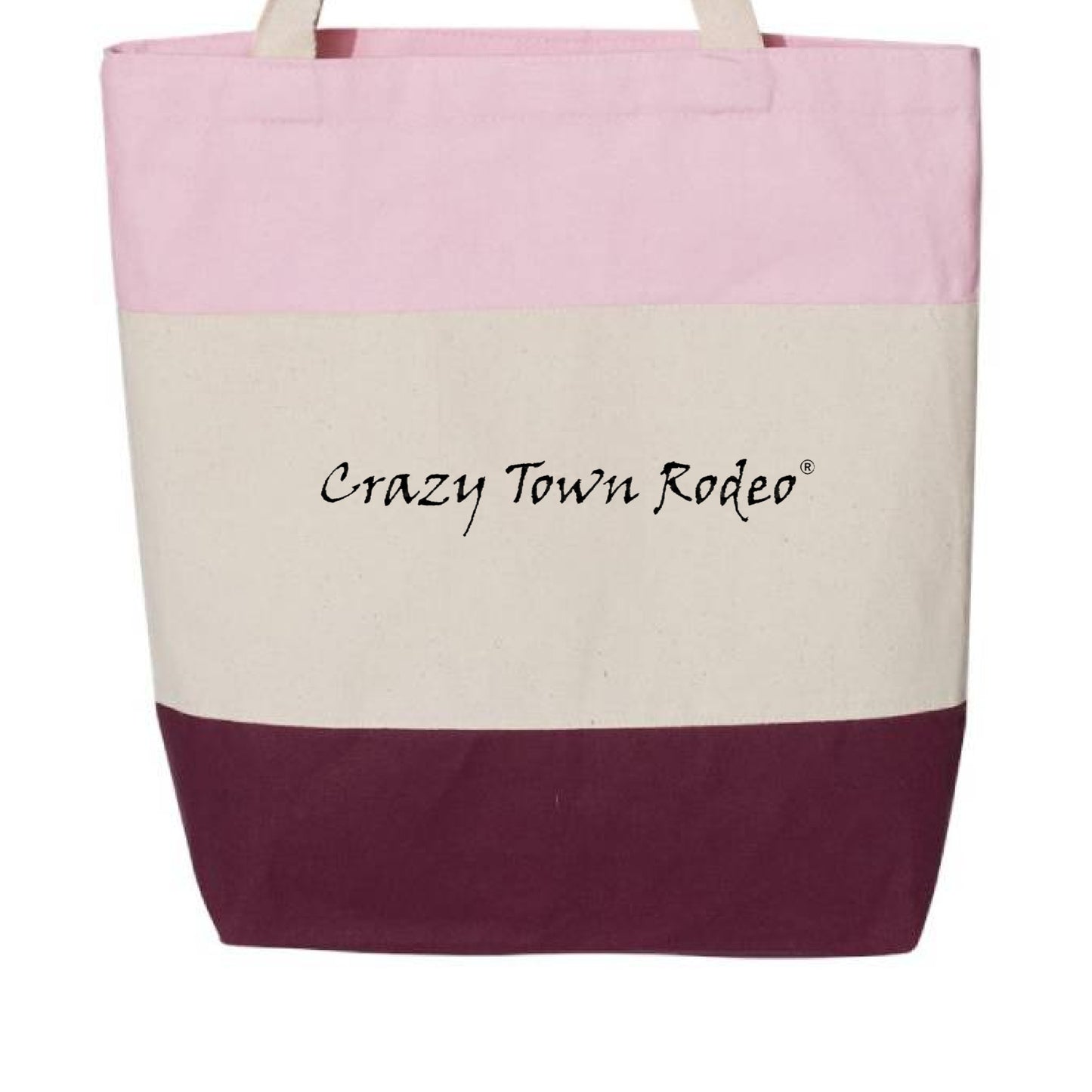 Maroon/ Natural/ Light Pink - BACK