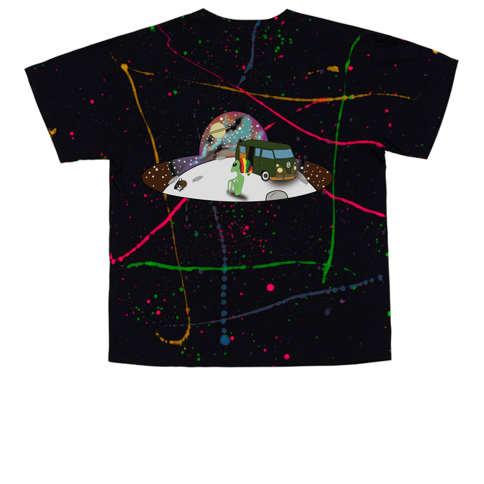 Black/ Rainbow - BACK