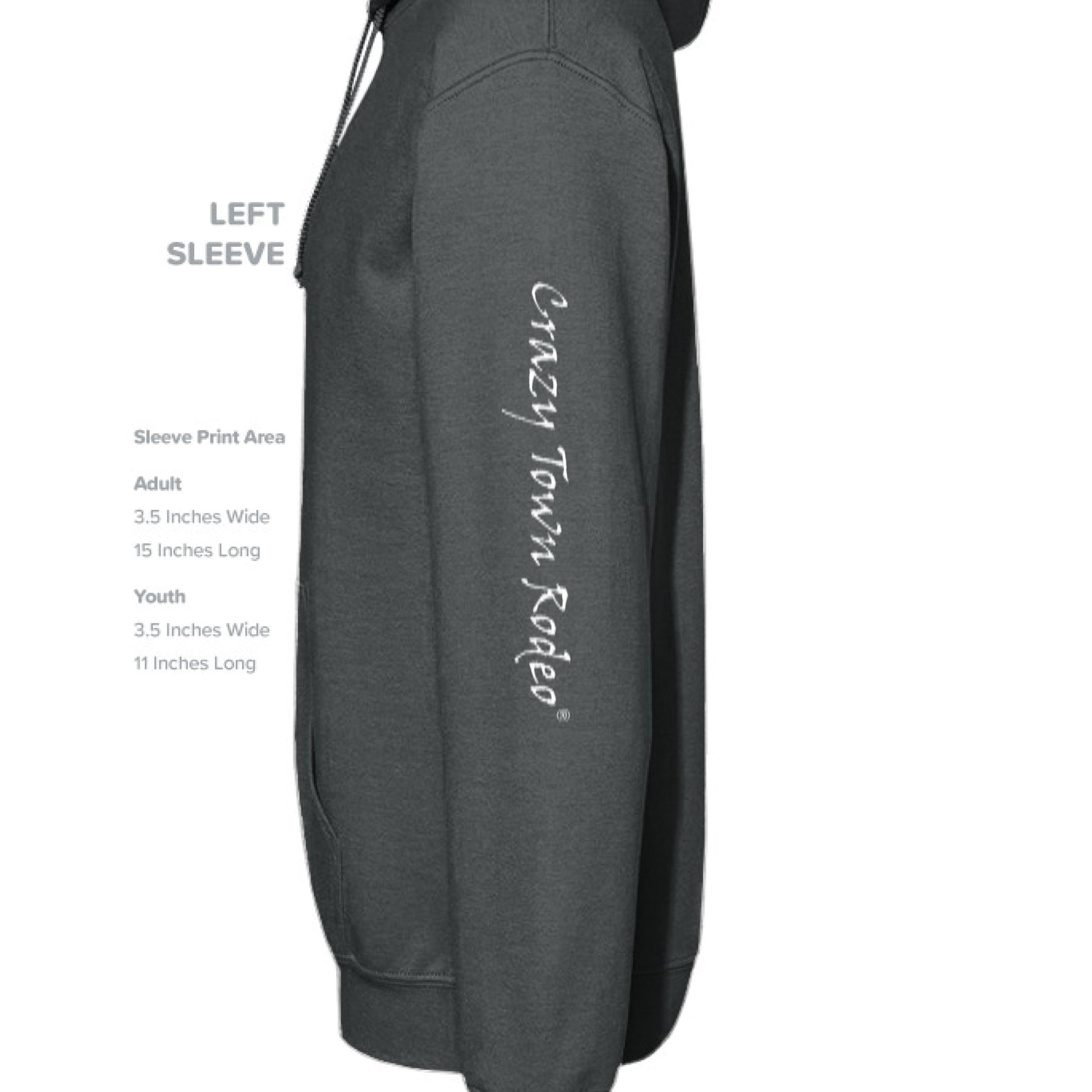 Charcoal Heather/ Black - SLEEVE_LEFT