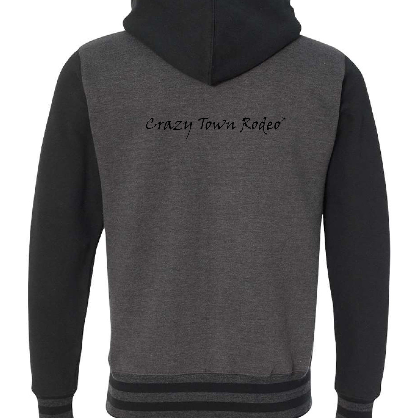 Charcoal Heather/ Black - BACK