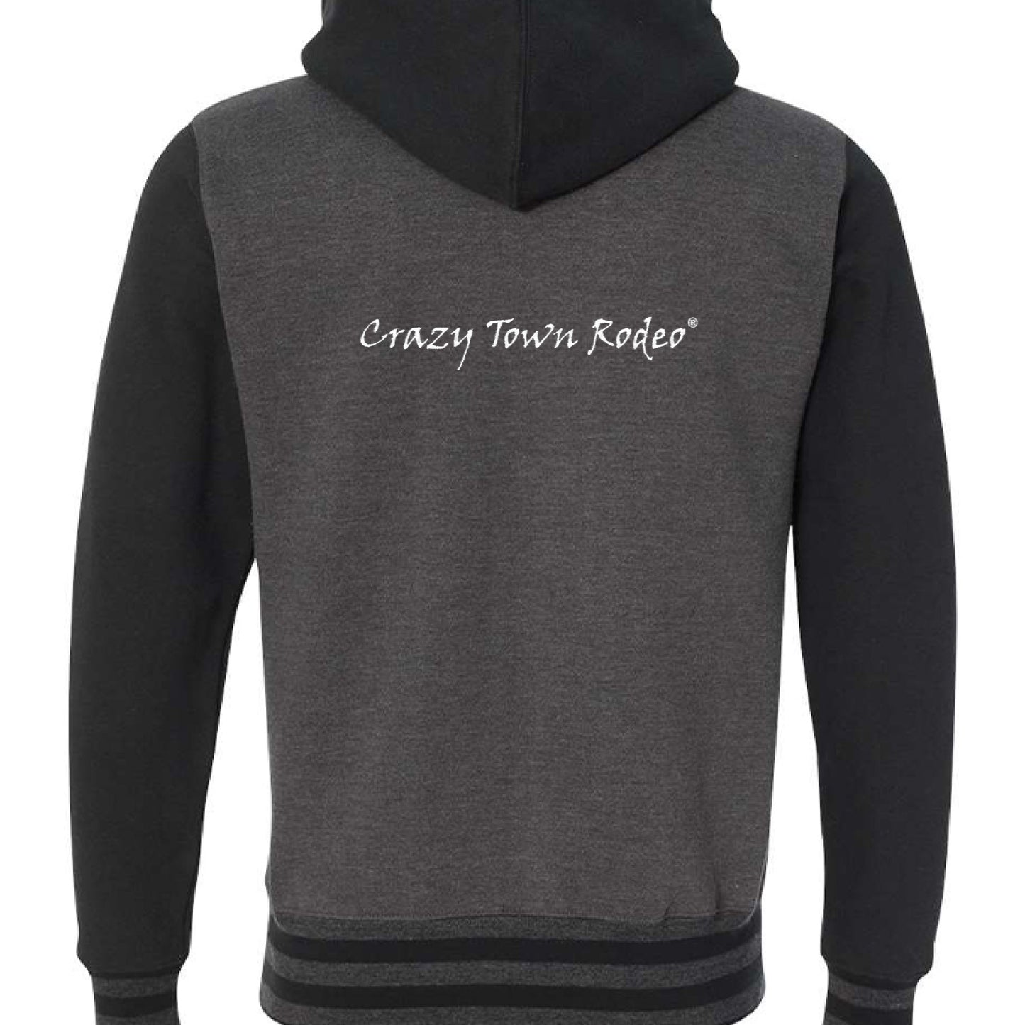 Charcoal Heather/ Black - BACK