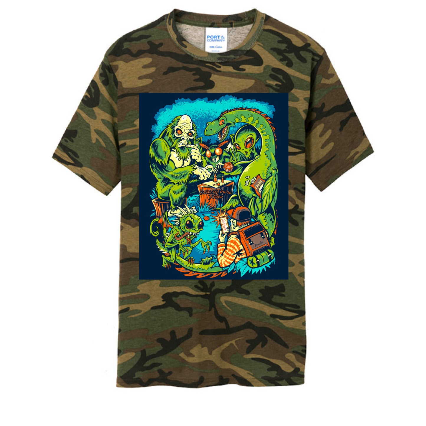 MILITARY CAMO - FRONT