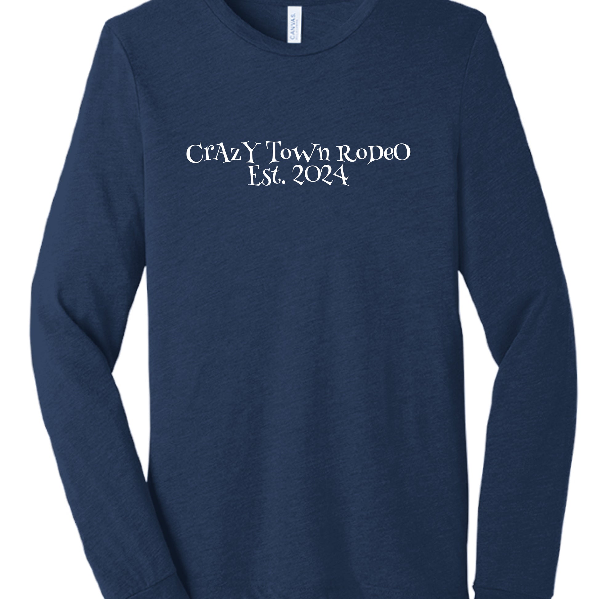 Solid Navy Triblend - 3513 - FRONT