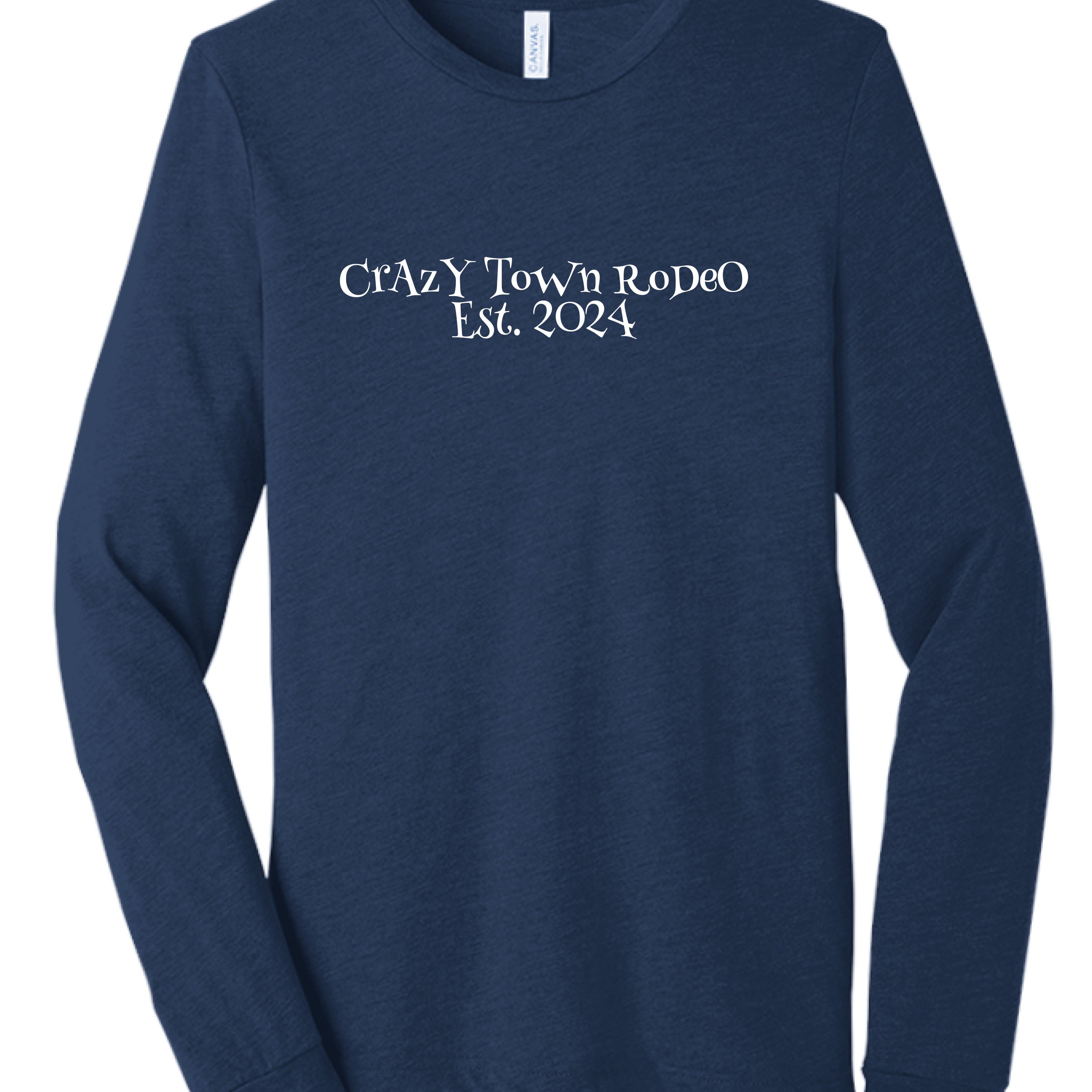 Solid Navy Triblend - 3513 - FRONT