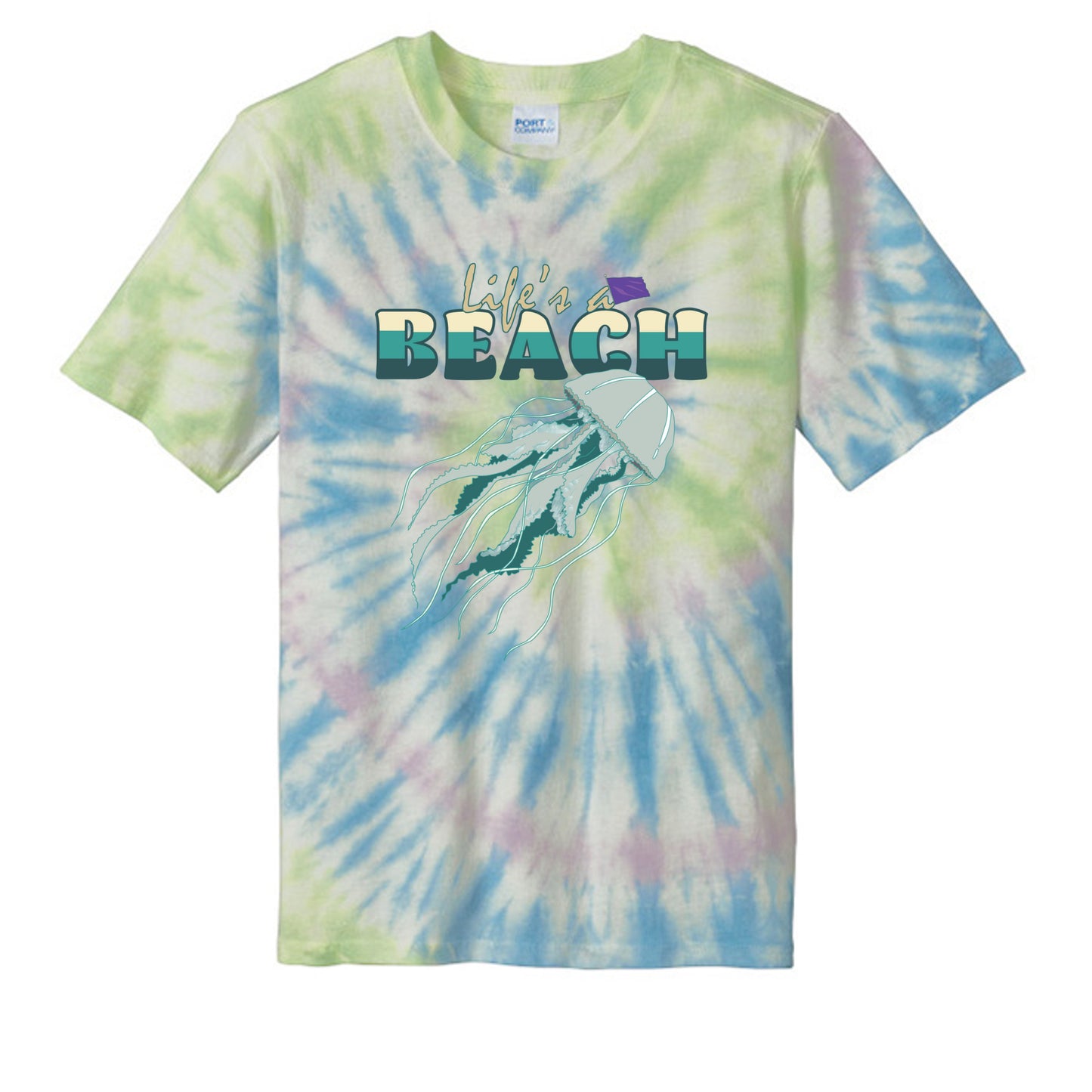 Watercolor Spiral - PC147 - FRONT