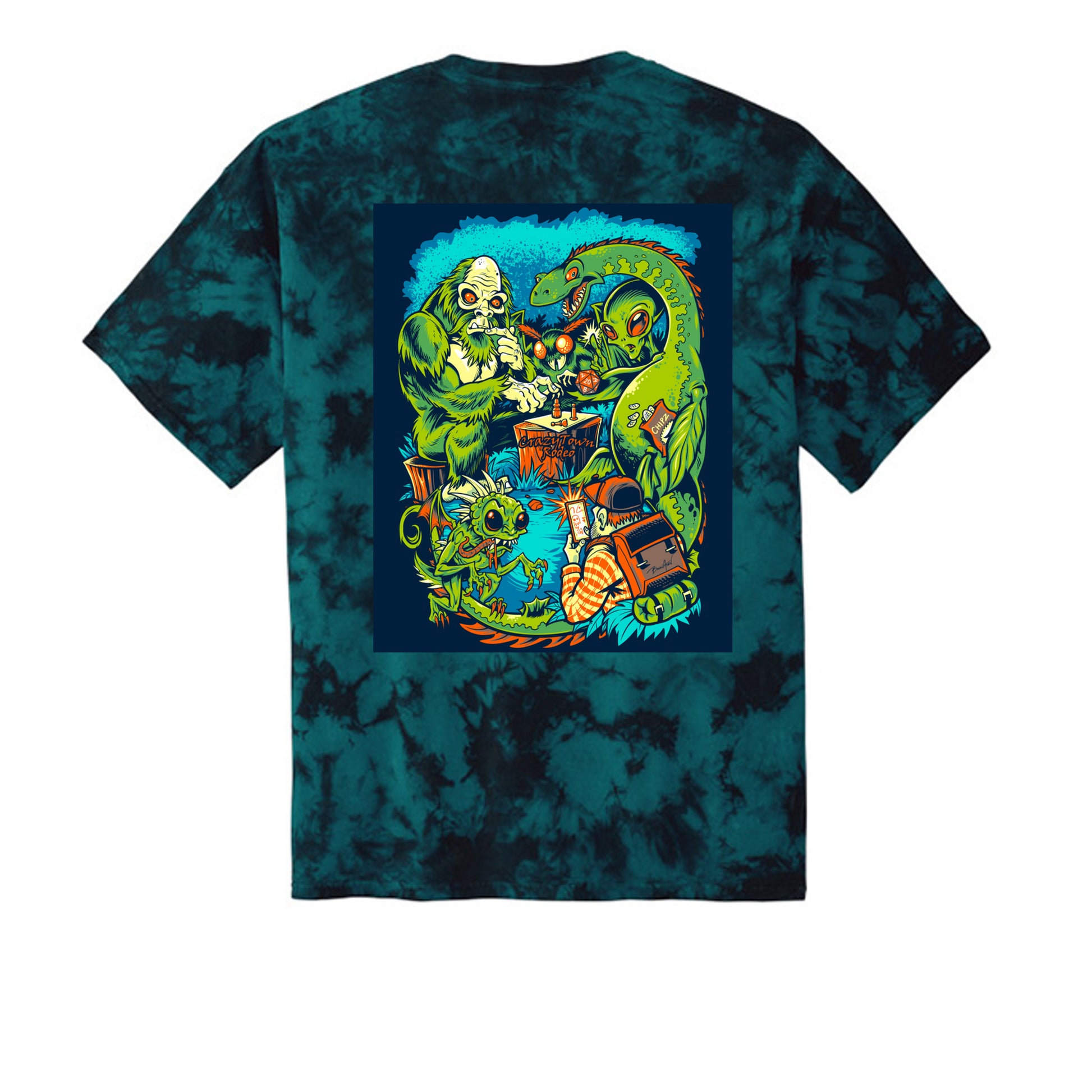 Black/Teal - PC145 - BACK