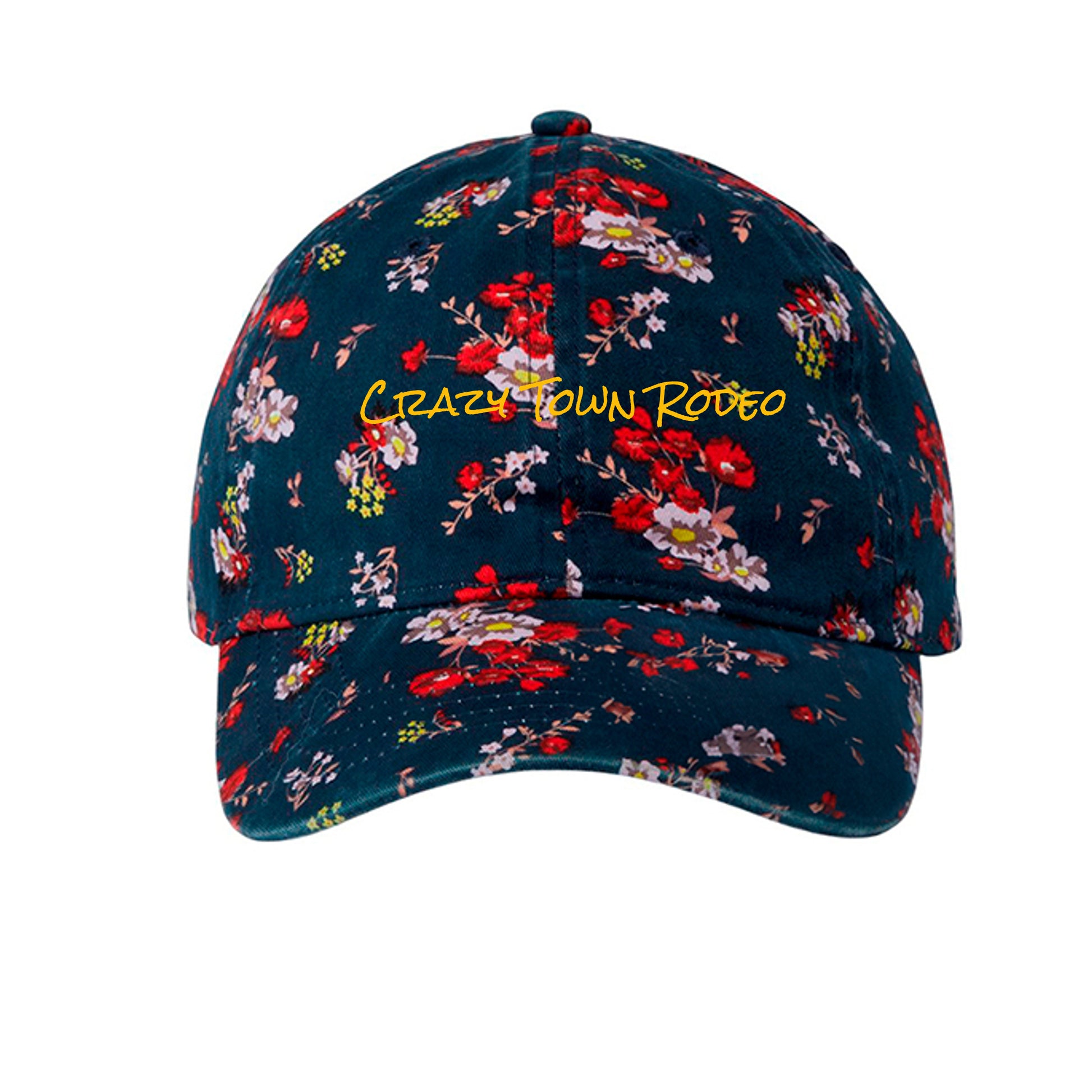 Dark Navy/ Floral - HATTIE - FRONT