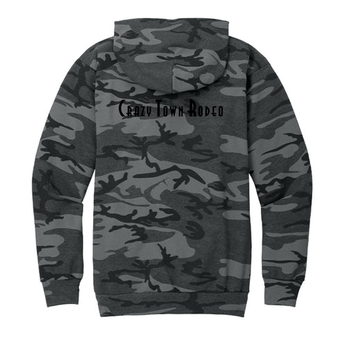 Black Heather Camo - PC78HC - BACK
